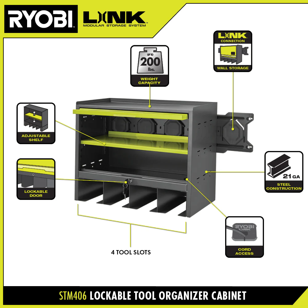 LOCKABLE TOOL ORGANIZER CABINET - Image 3