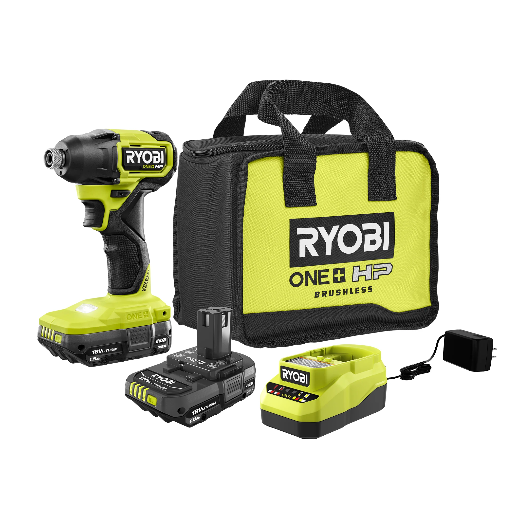 18V ONE+ HP Compact Brushless 1/4" Hex Impact Driver Kit - Image 13