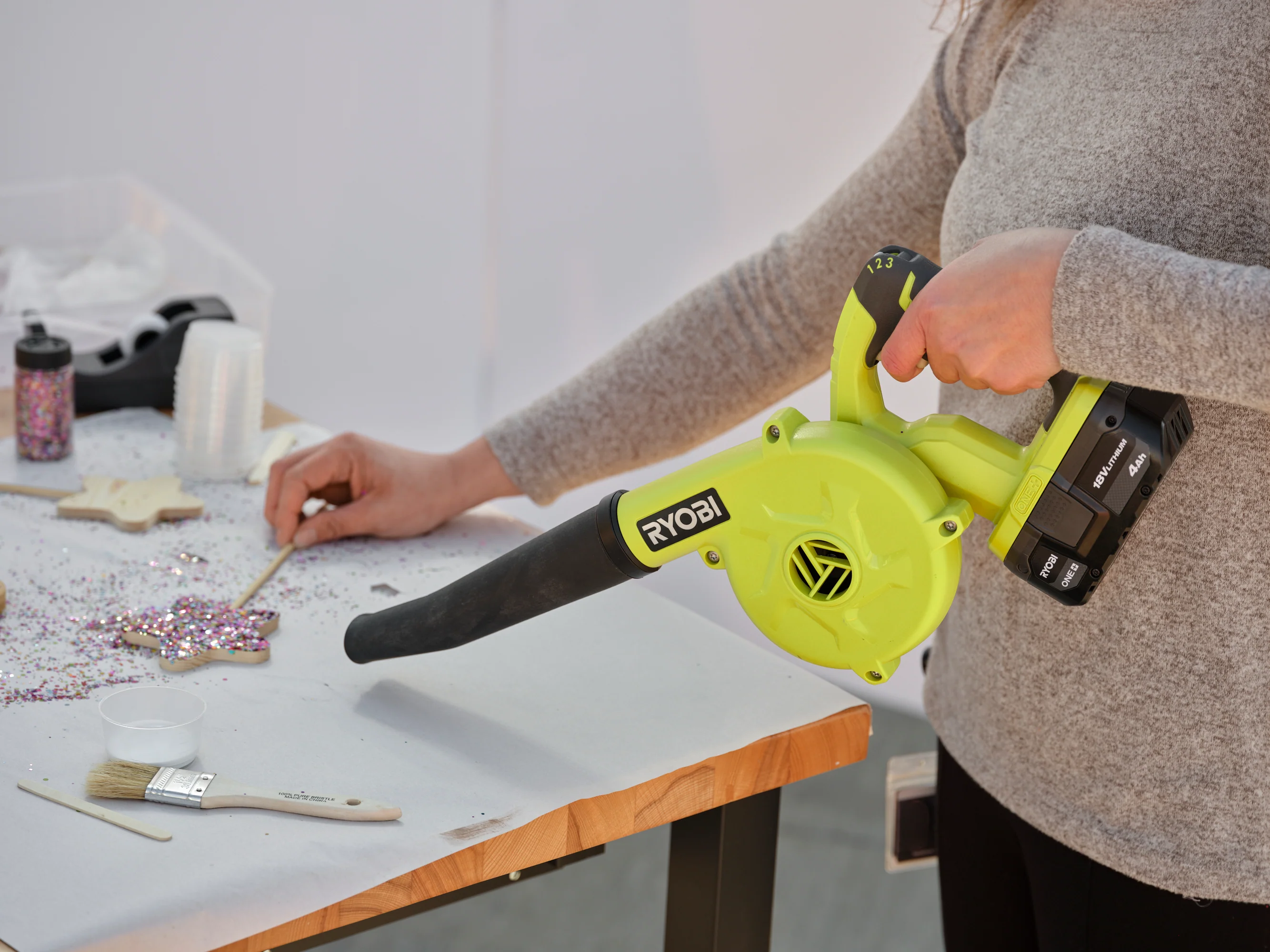 18V ONE+ Cordless Compact Workshop Blower - Image 3