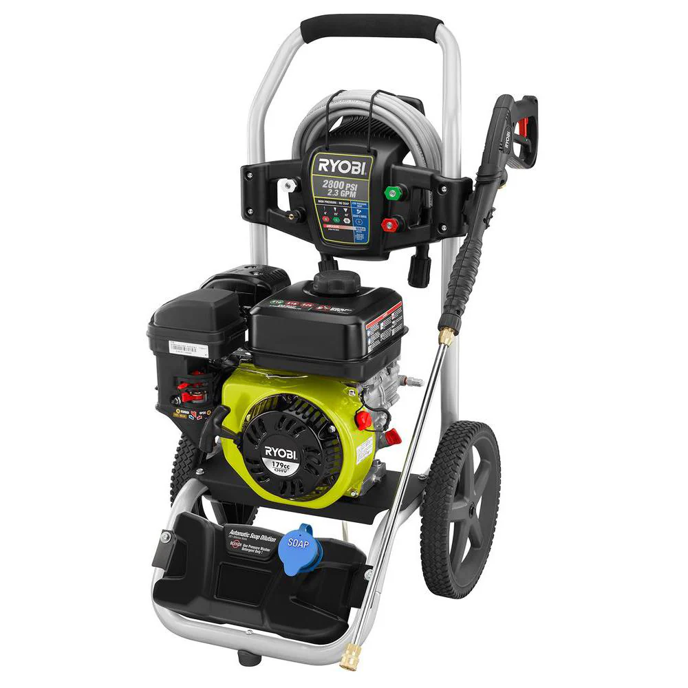 RYOBI, PW, RATO 179CC, 2800PSI,    NLA