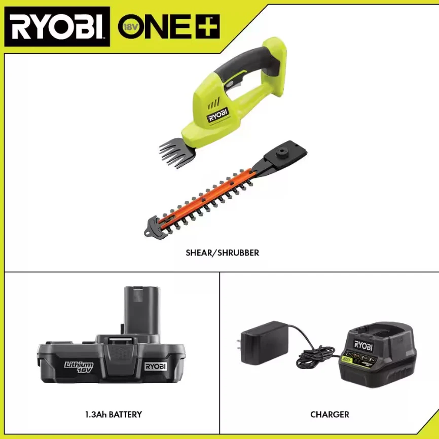 18V ONE+ SHEAR/SHRUBBER KIT - Image 2