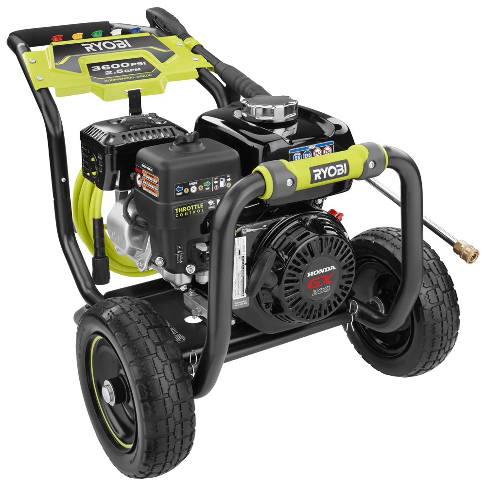 3600 PSI Honda GX200 Gas Pressure Washer - Image 2