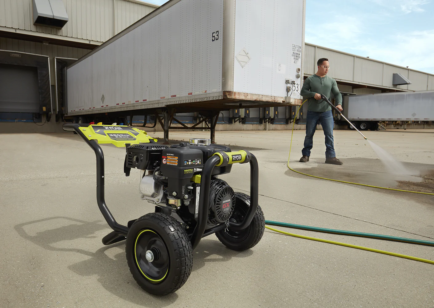 3600 PSI Honda GX200 Gas Pressure Washer - Image 7