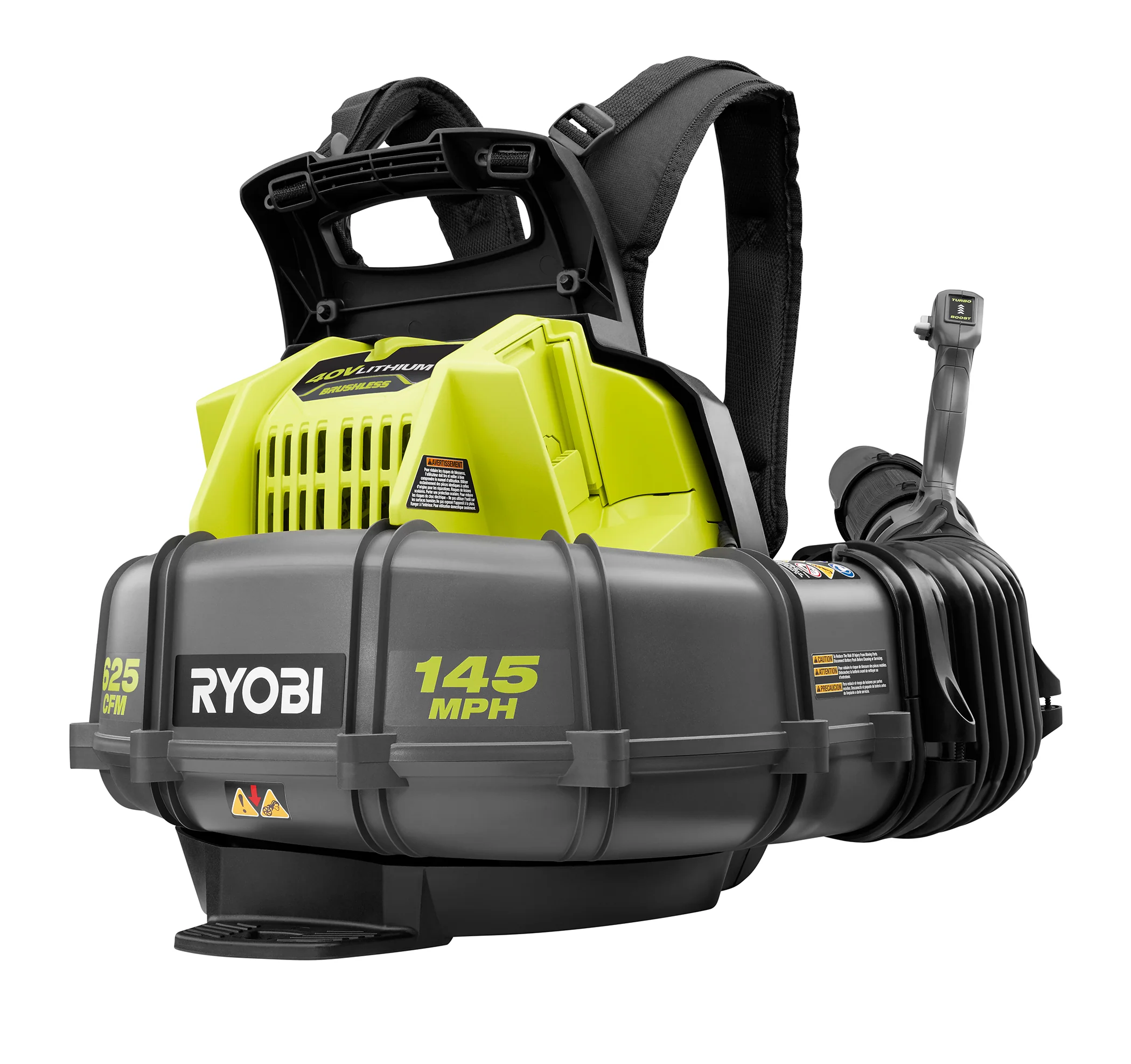 40V BRUSHLESS 625 CFM WHISPER SERIES BACKPACK BLOWER KIT - Image 12