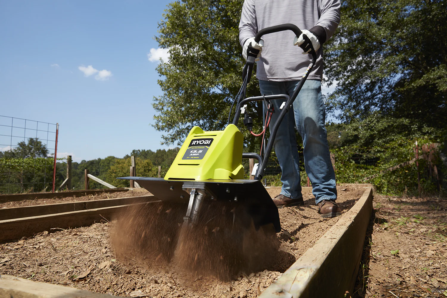13.5 Amp 16" Electric Cultivator - Image 6