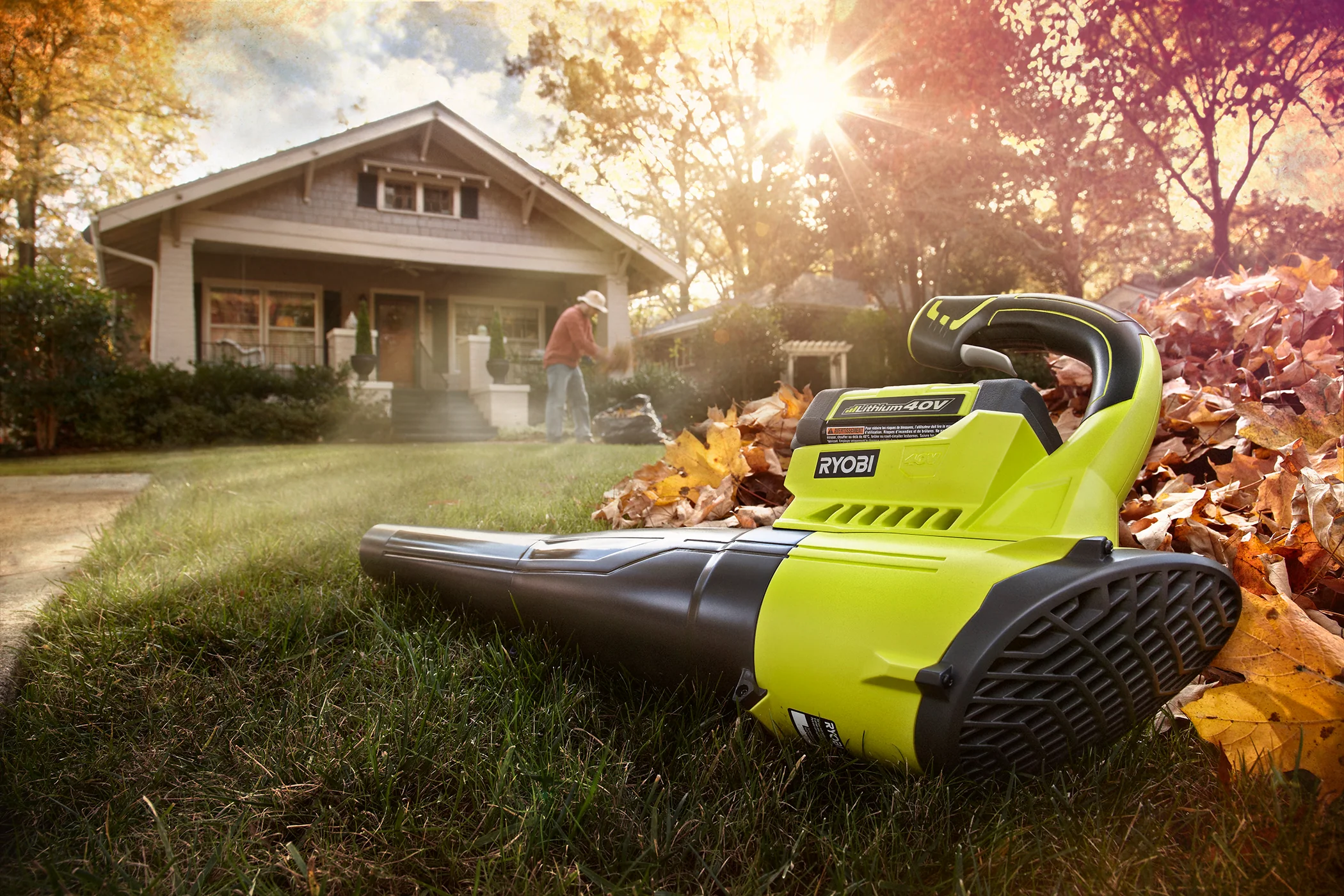 40V STRING TRIMMER & BLOWER Kit - Image 6