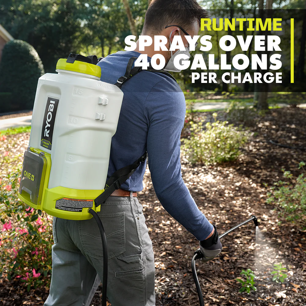 18V ONE+ 4 GALLON BACKPACK CHEMICAL SPRAYER Kit - Image 3