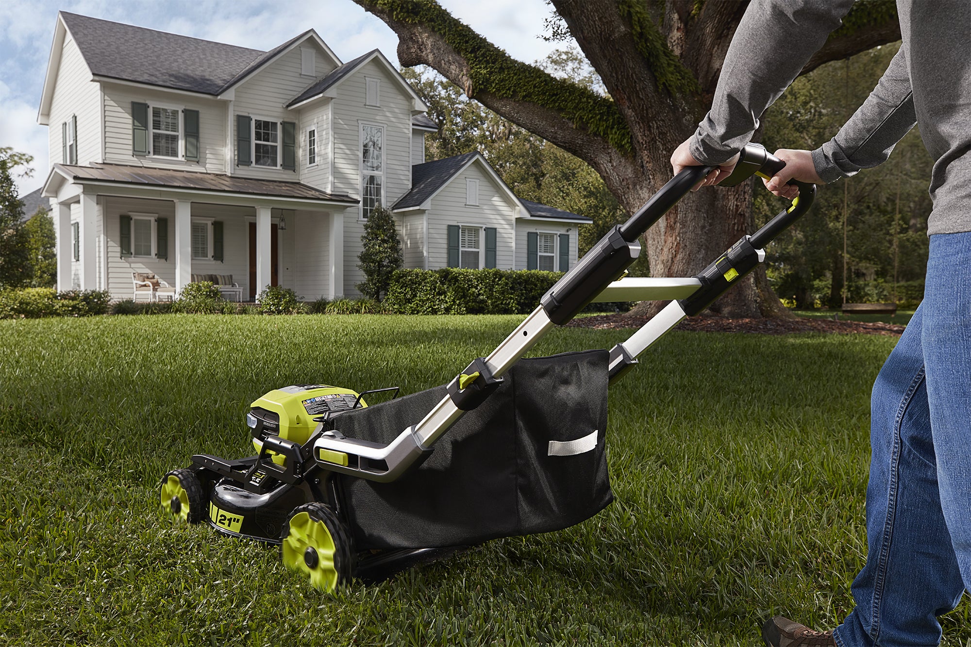 40V Brushless 21" Self-Propelled Mower Kit - Image 13