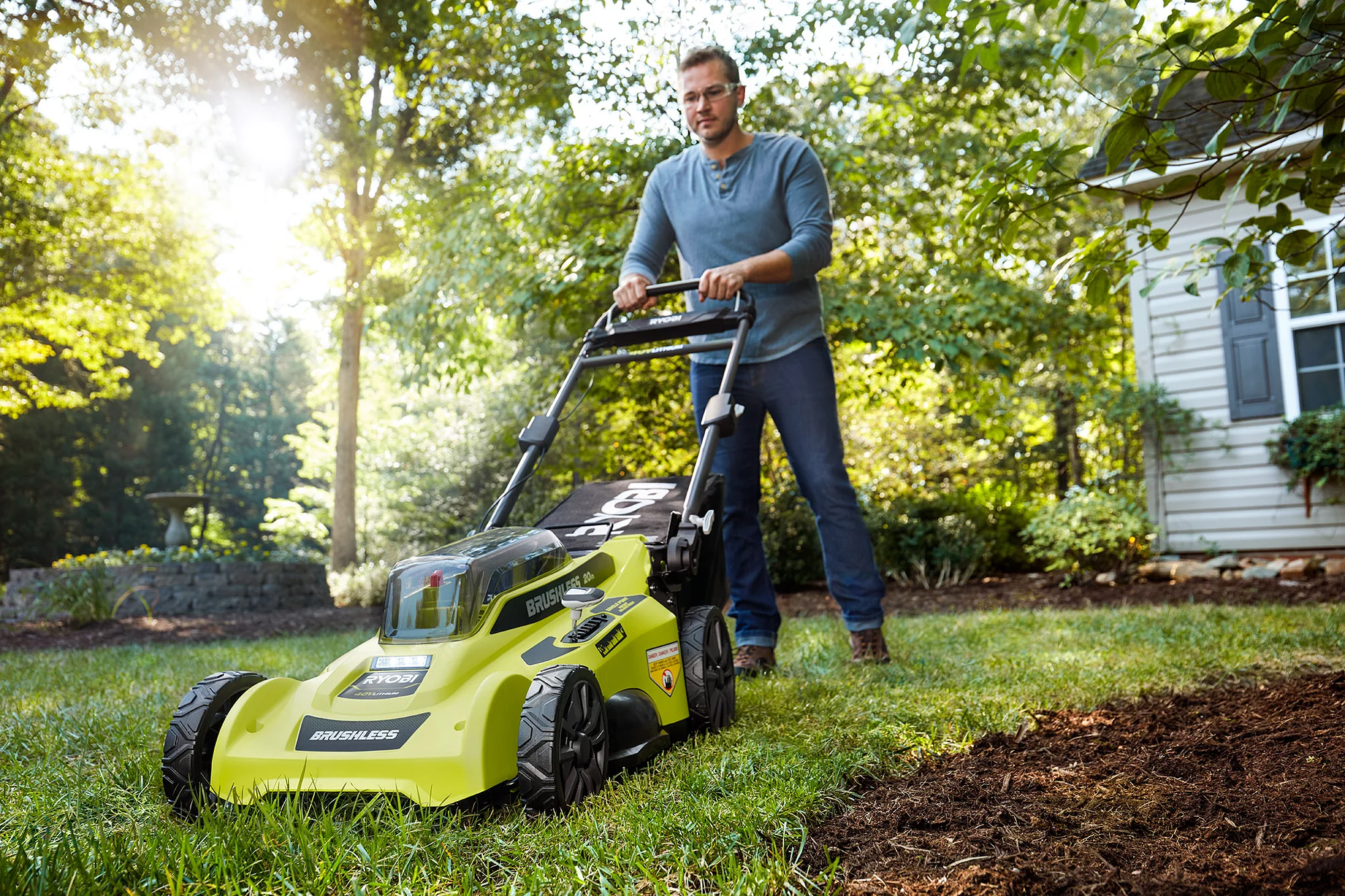 40V BRUSHLESS 20" PUSH LAWN MOWER KIT - Image 3