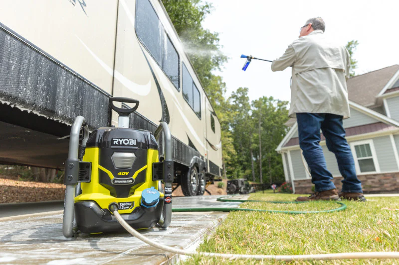 40V 1500 PSI 1.2 GPM Cordless Cold Water Electric Pressure Washer with (2) 5.0 Ah Batteries and Charger - Image 5