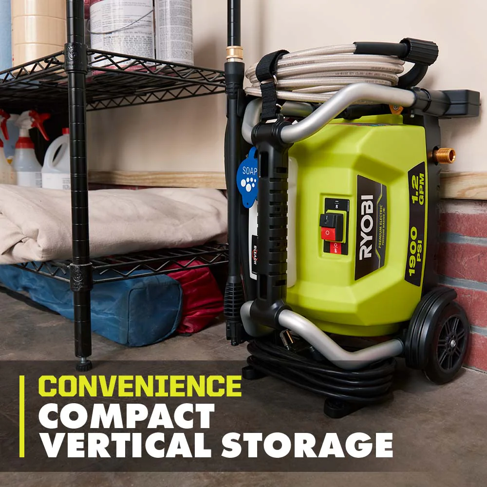 1900 PSI 1.2 GPM Electric Pressure Washer - Image 8