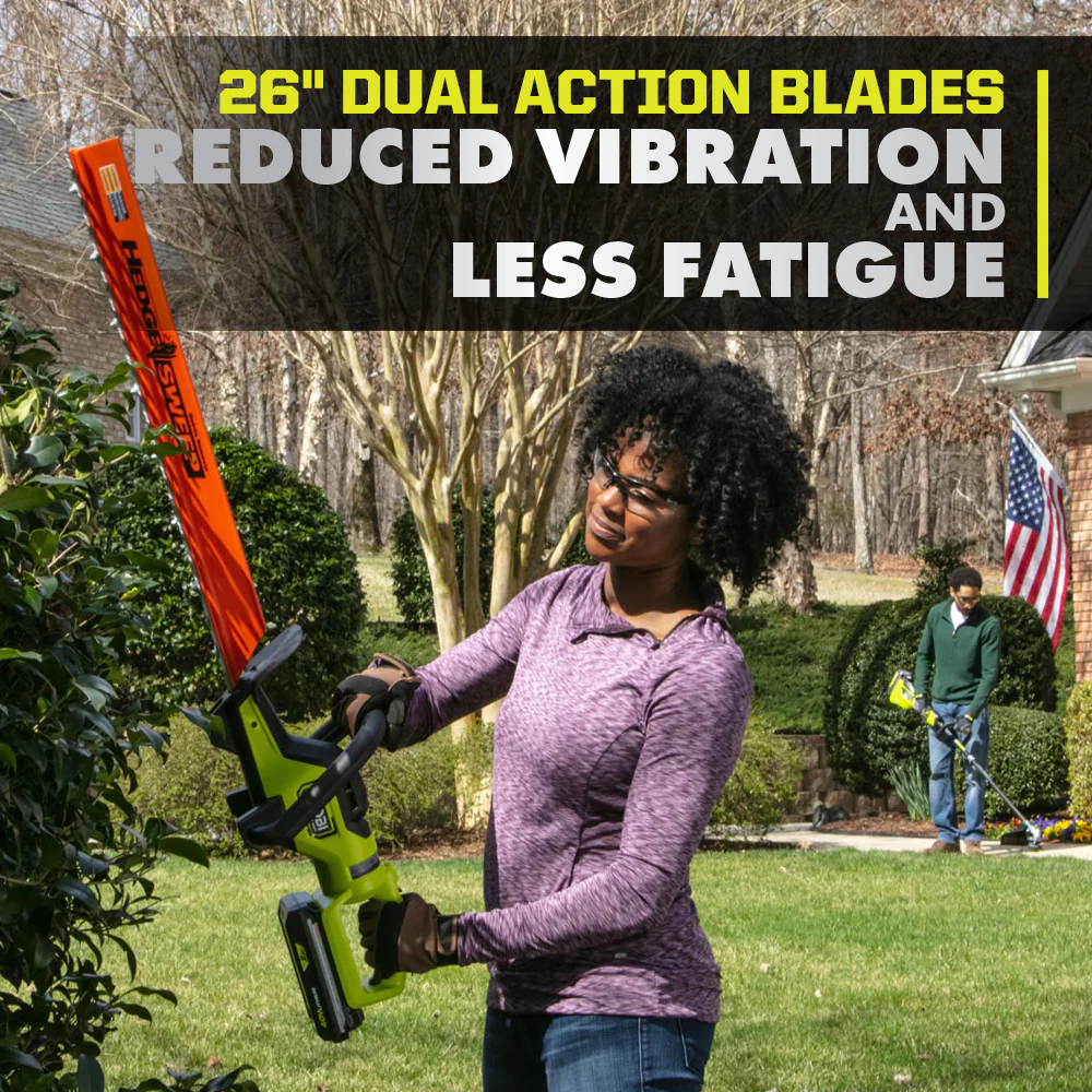 40V HP BRUSHLESS 26" HEDGE TRIMMER KIT - Image 7