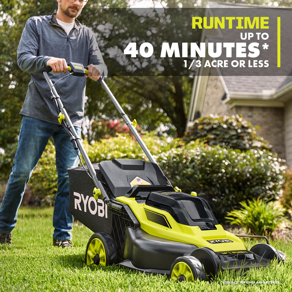 18V ONE+ HP BRUSHLESS 16" PUSH MOWER KIT - Image 4