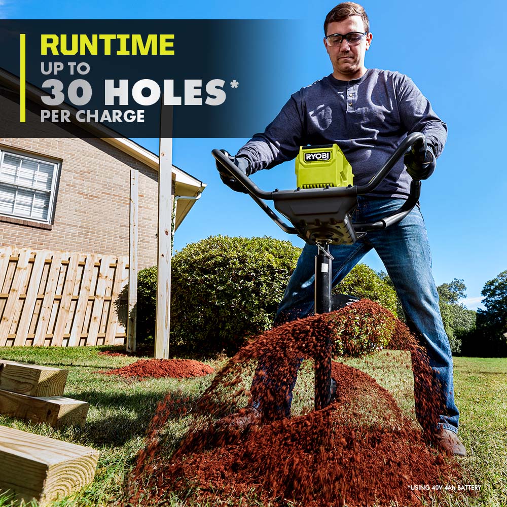 40V HP BRUSHLESS 8" EARTH AUGER KIT - Image 5