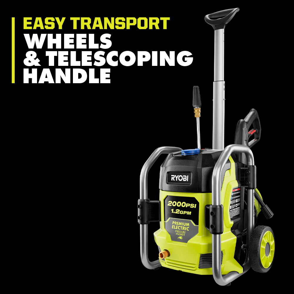 2000 PSI 1.2 GPM ELECTRIC PRESSURE WASHER - Image 6
