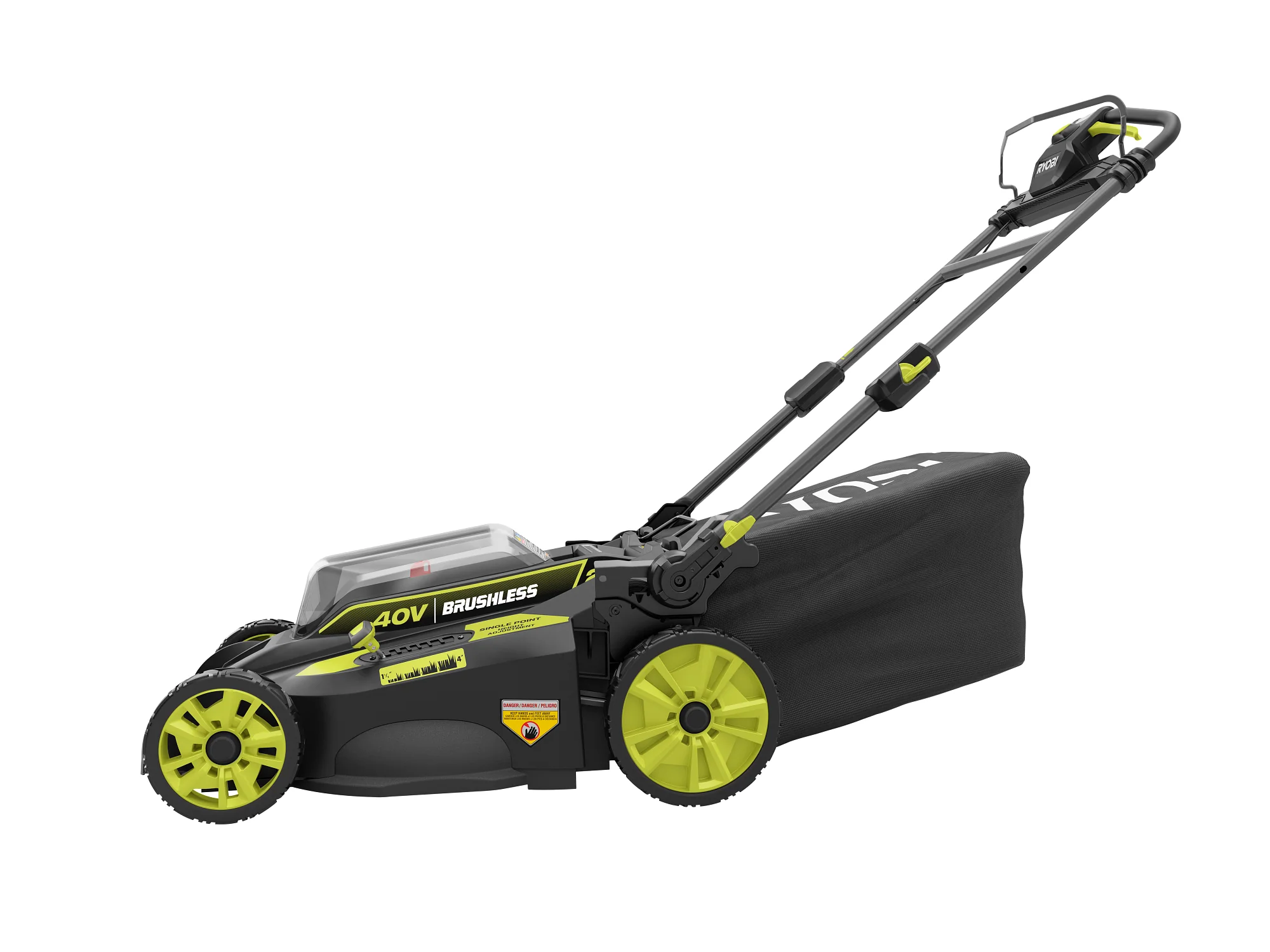 40V BRUSHLESS 20" SELF-PROPELLED LAWN MOWER - Image 10
