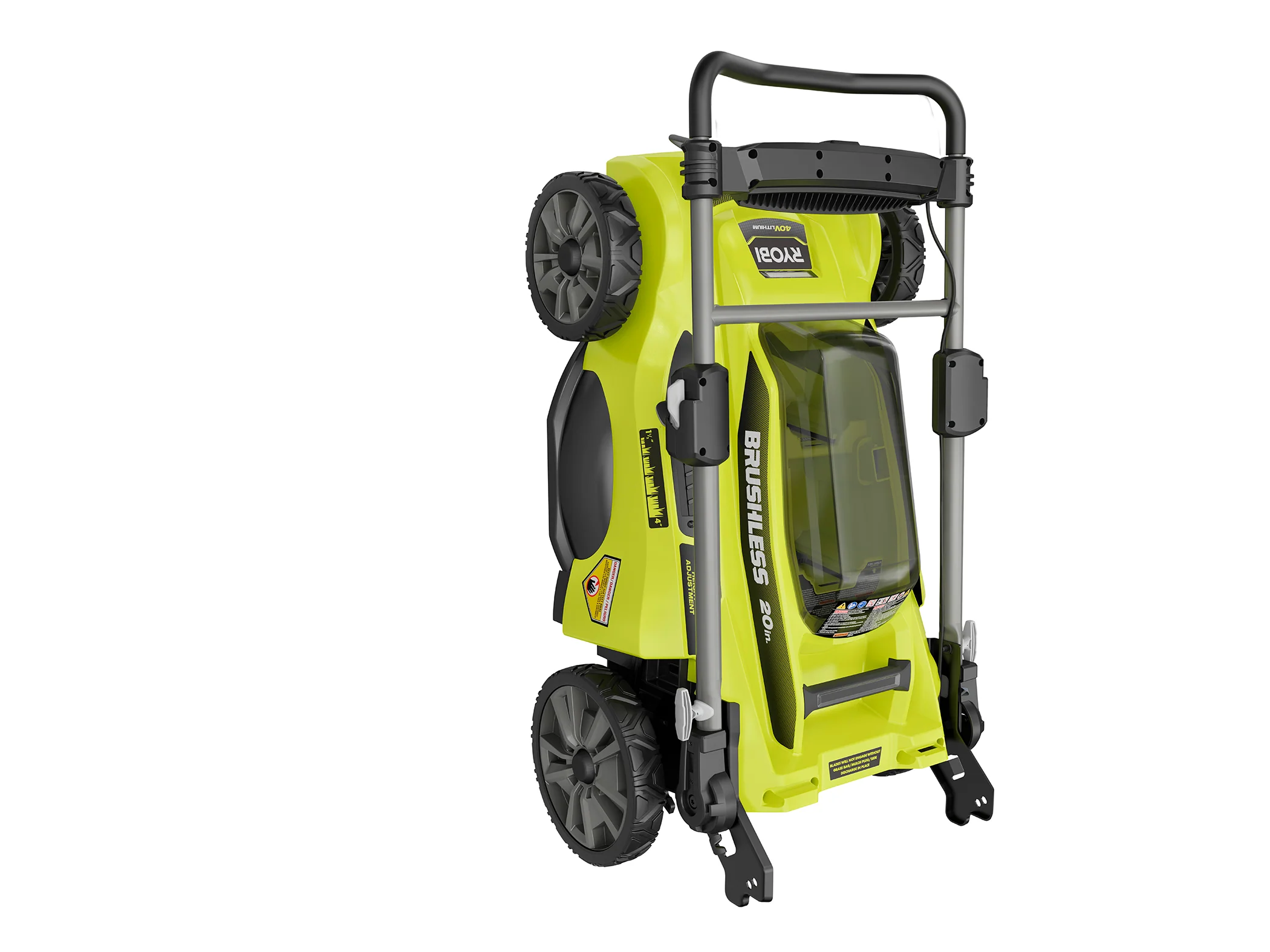 40V BRUSHLESS 20" PUSH LAWN MOWER - Image 8