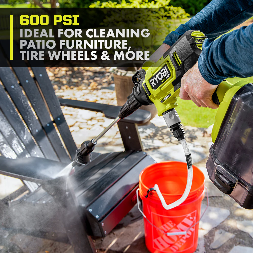 40V HP BRUSHLESS 600 PSI POWER CLEANER - Image 2
