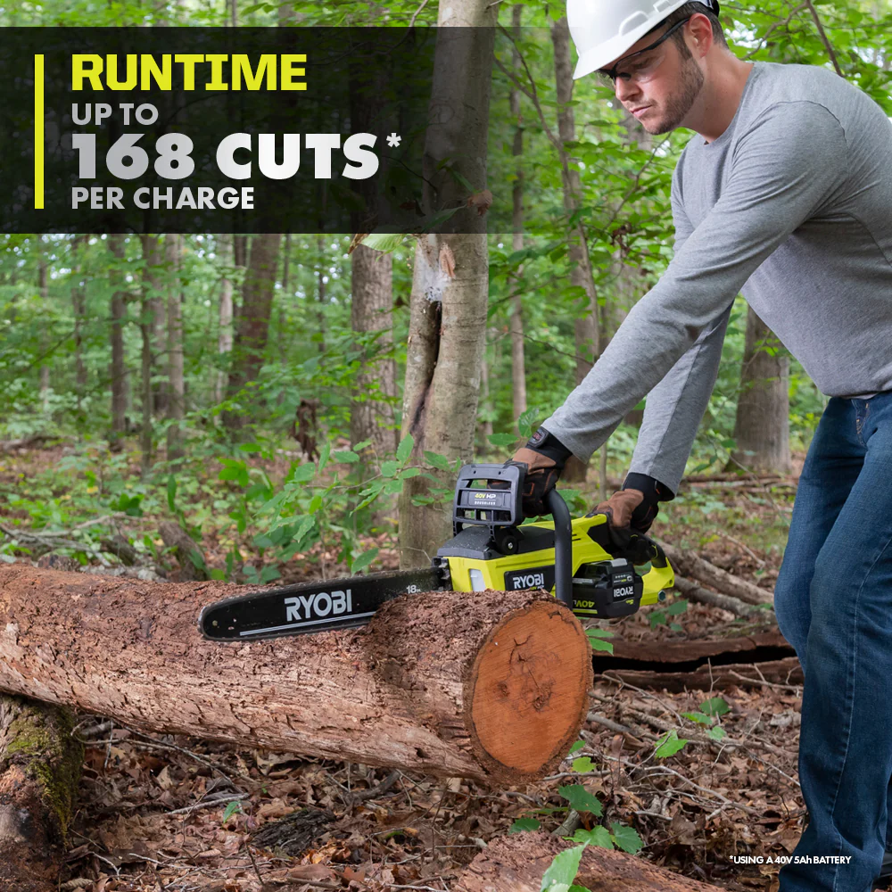 40V HP BRUSHLESS 18" CHAINSAW KIT - Image 3