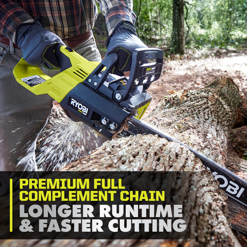 40V HP BRUSHLESS 18" CHAINSAW KIT - Image 6