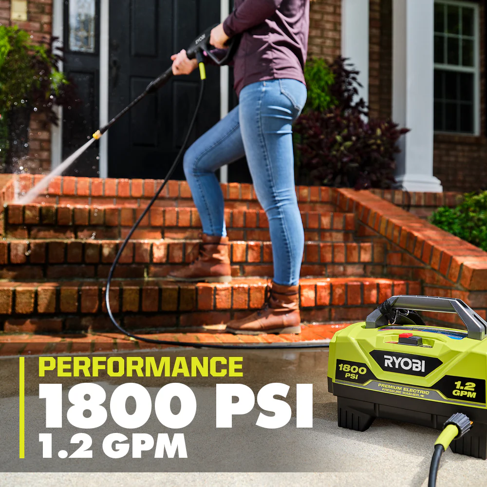 1800 PSI 1.2 GPM Electric Pressure Washer - Image 4