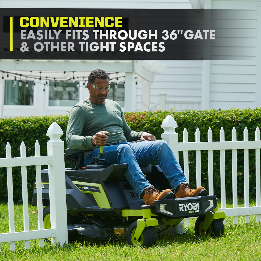 80V HP BRUSHLESS 30" LITHIUM ELECTRIC ZERO TURN RIDING MOWER KIT - Image 12