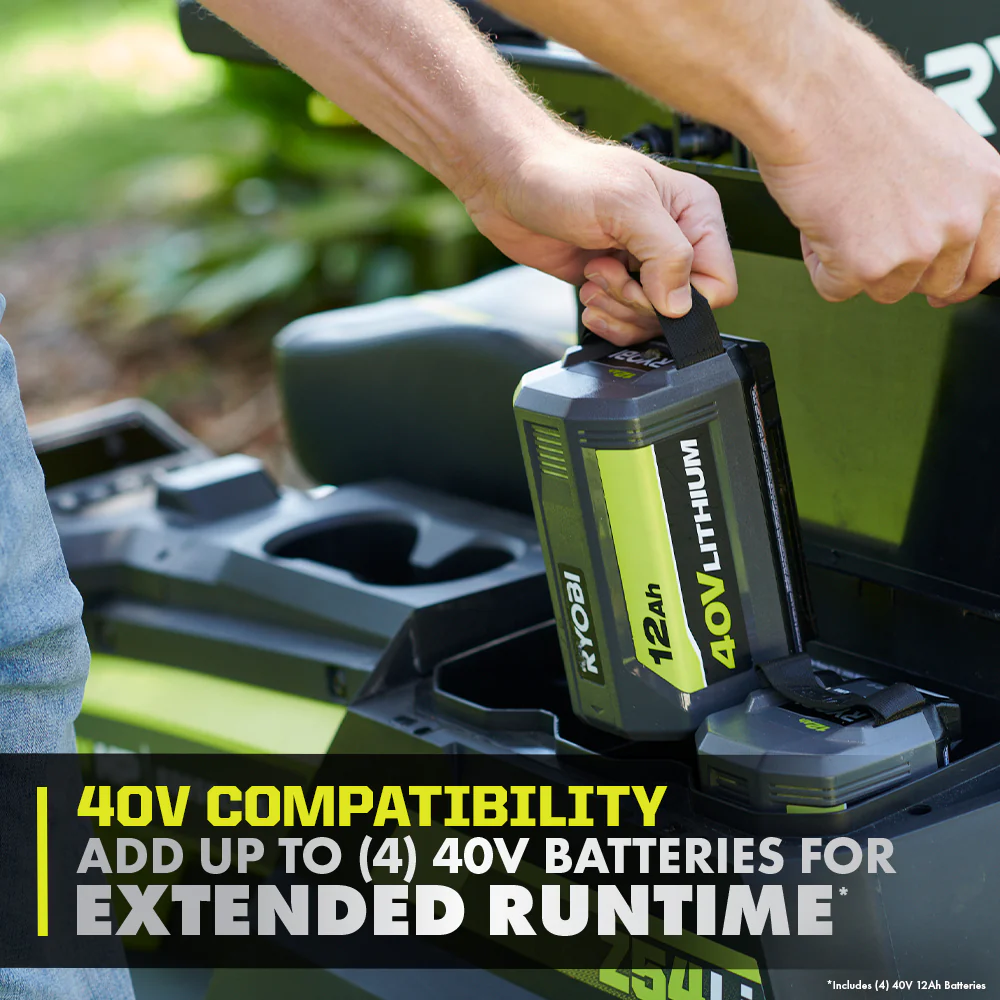 80V HP BRUSHLESS 54" LITHIUM ELECTRIC ZERO TURN RIDING MOWER KIT - Image 12