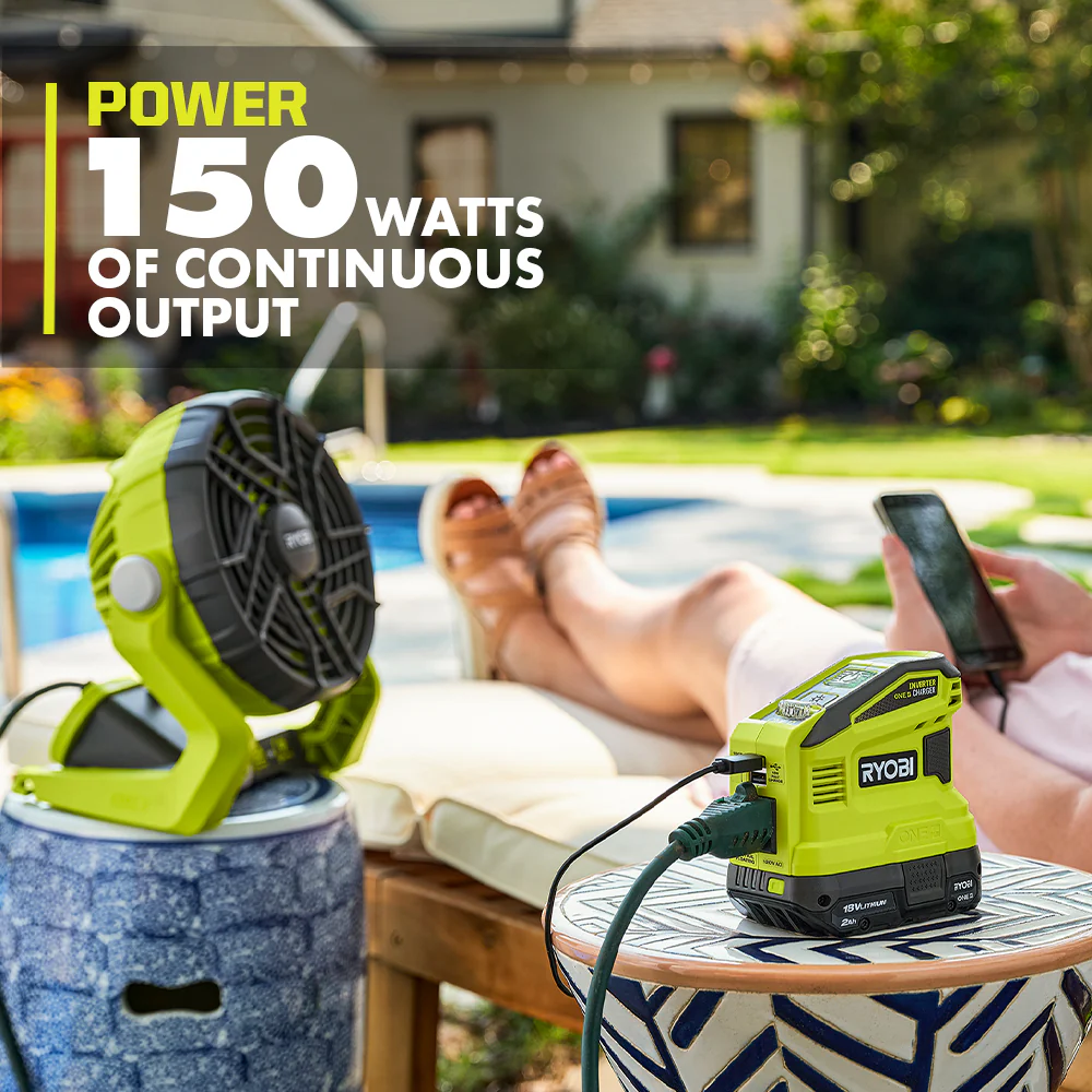 18V ONE+ 150-WATT BATTERY POWER SOURCE AND CHARGER - Image 6