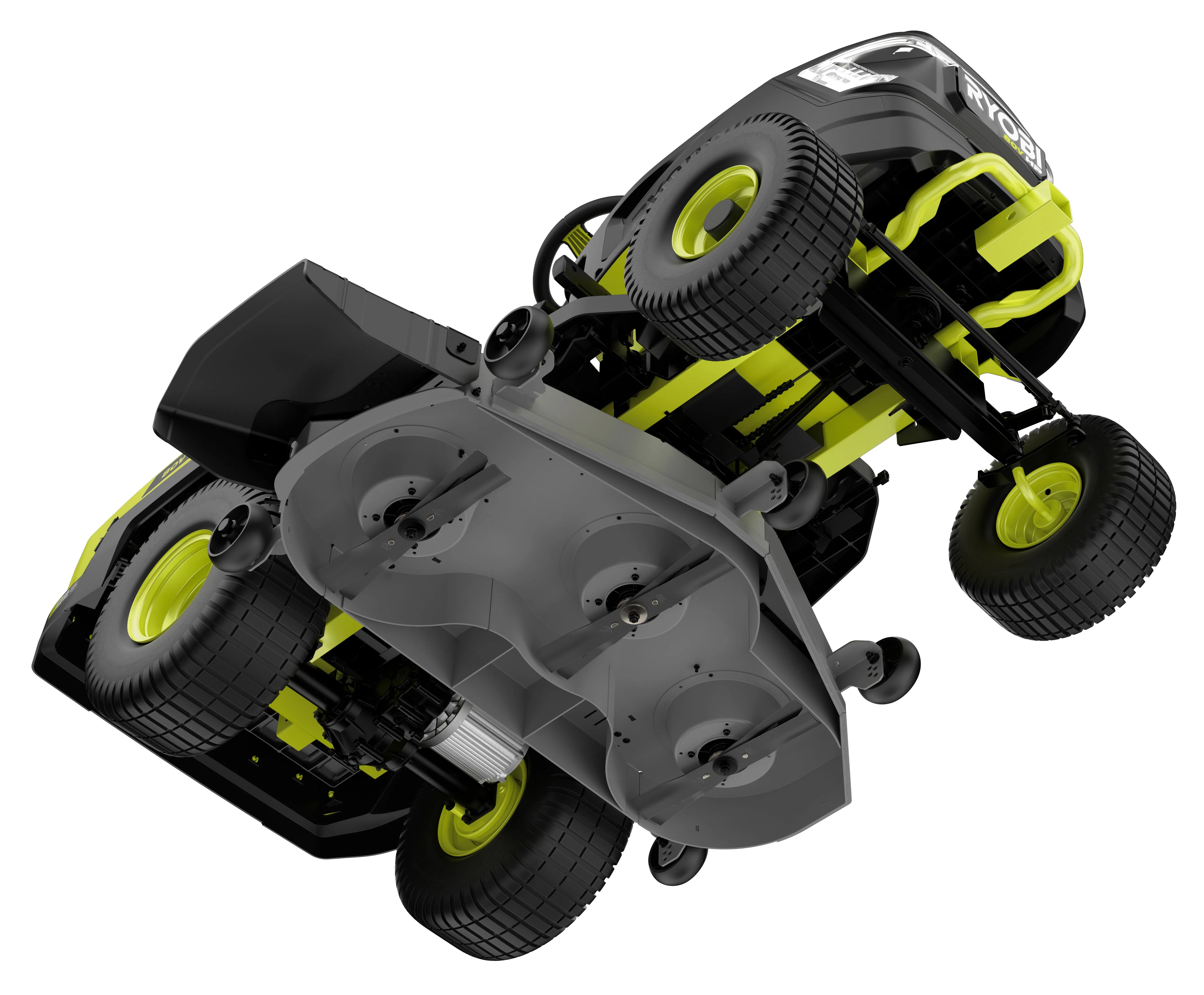 80V HP BRUSHLESS 46" BATTERY CORDLESS ELECTRIC RIDING LAWN TRACTOR KIT - Image 12