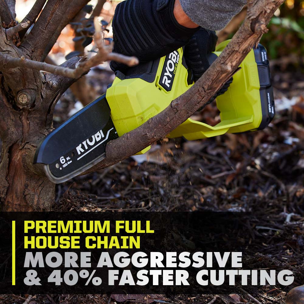 18V ONE+ HP 6" COMPACT BRUSHLESS PRUNING CHAINSAW KIT - Image 5