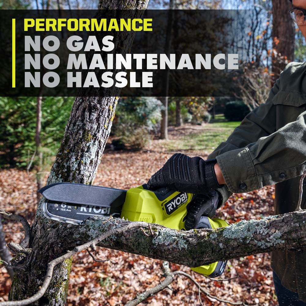 18V ONE+ HP 6" COMPACT BRUSHLESS PRUNING CHAINSAW KIT - Image 6
