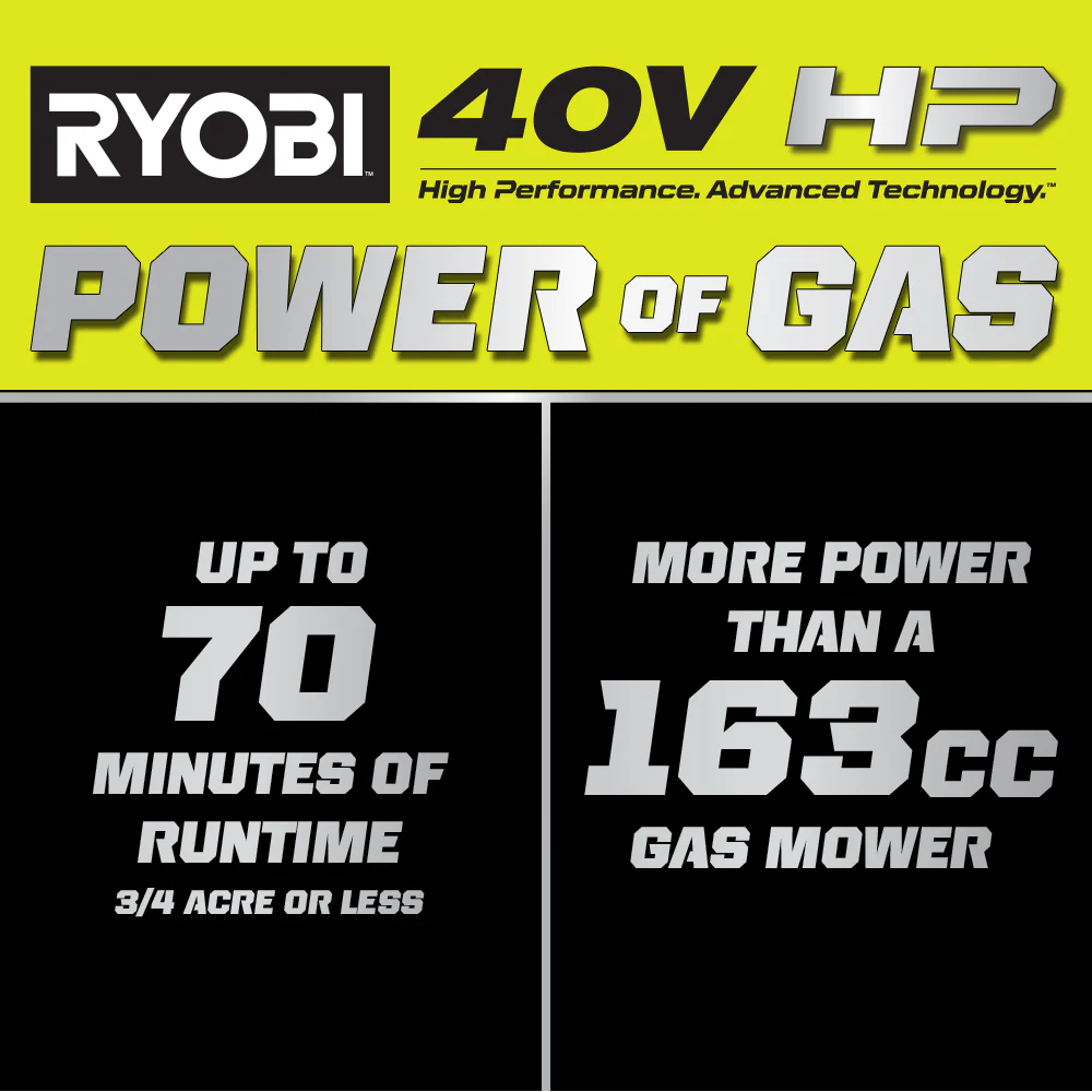 40V HP BRUSHLESS 21" SELF-PROPELLED MOWER - Image 2