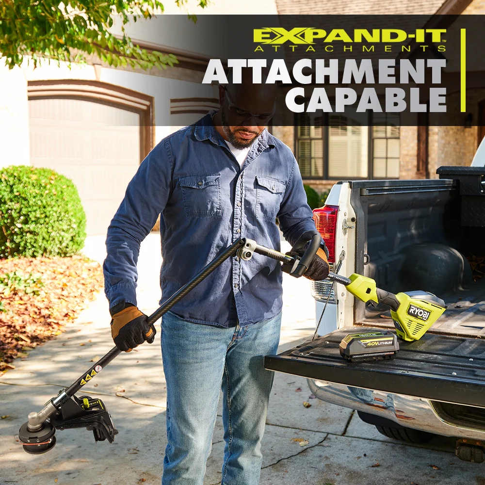 40V HP Brushless 16" Attachment Capable String Trimmer - Image 6