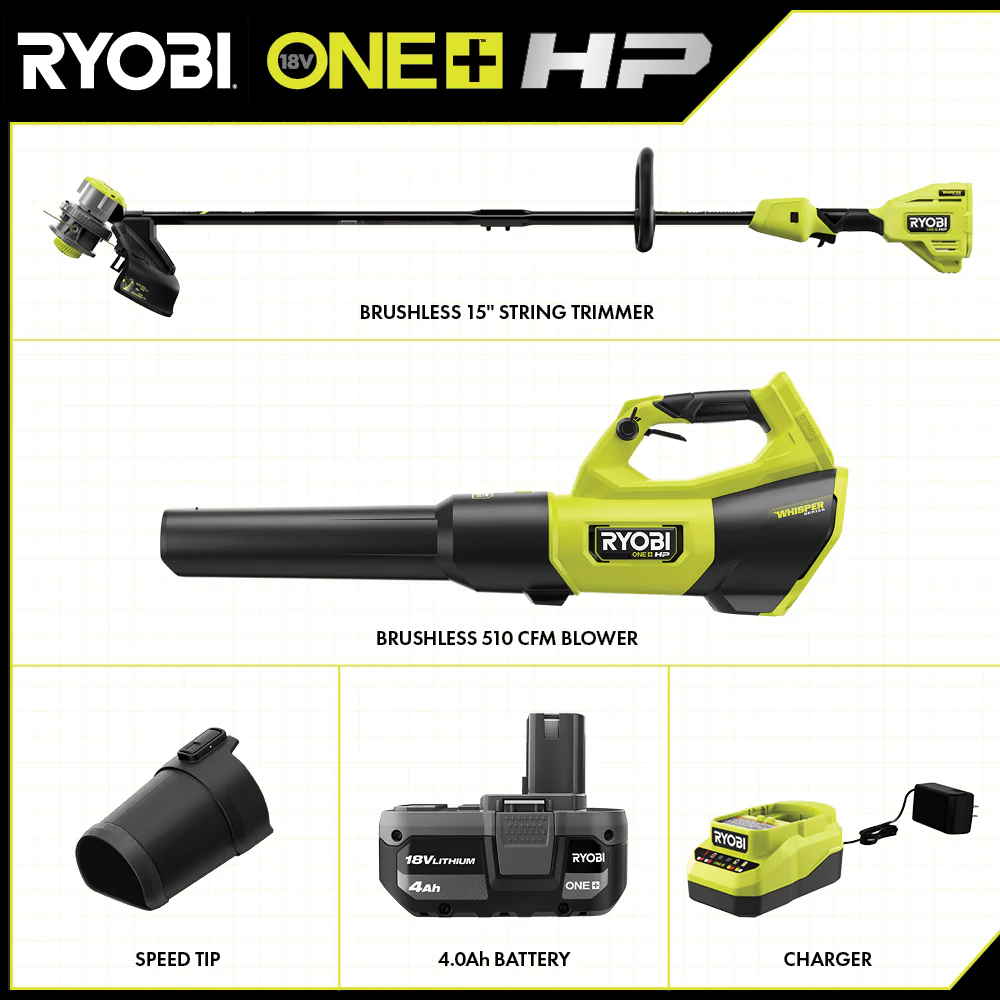 18V ONE+ HP Brushless 2-Tool Combo Kit - Image 2