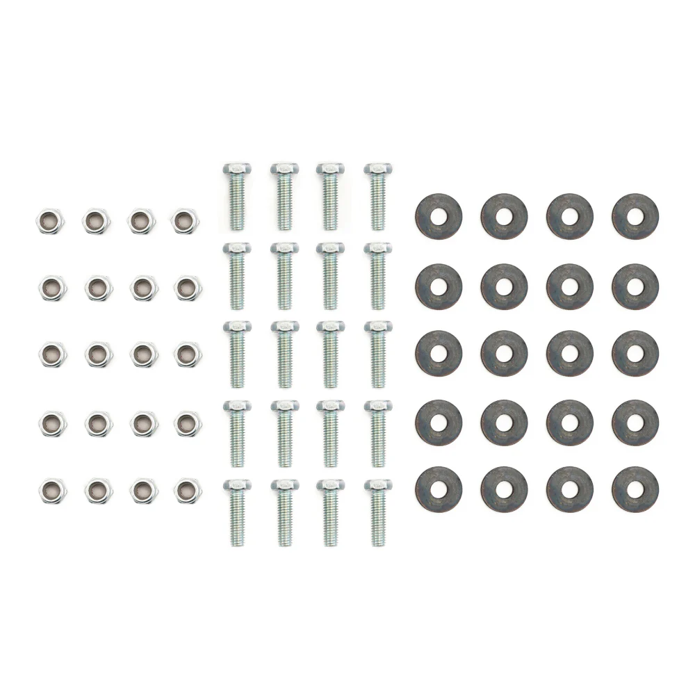 18" SNOW BLOWER RUBBER PADDLE AND HARDWARE KIT - Image 4