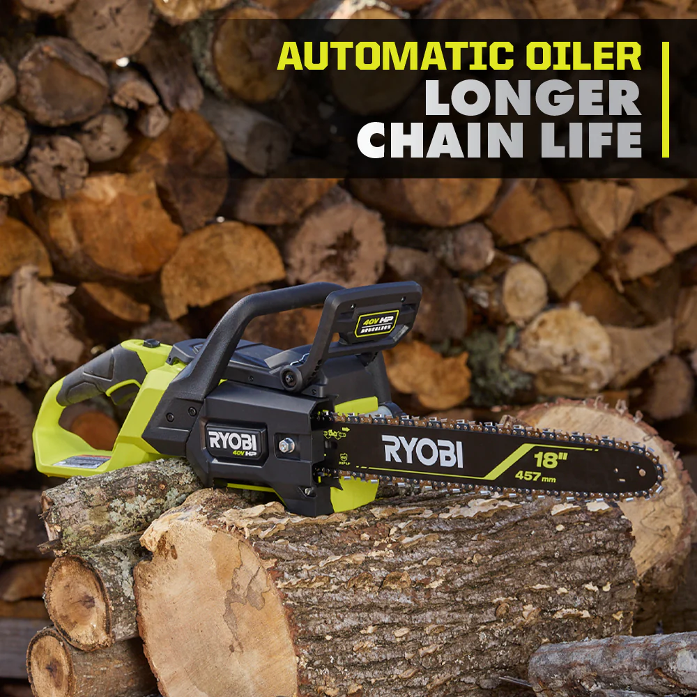 40V HP BRUSHLESS 18" CHAINSAW - Image 8