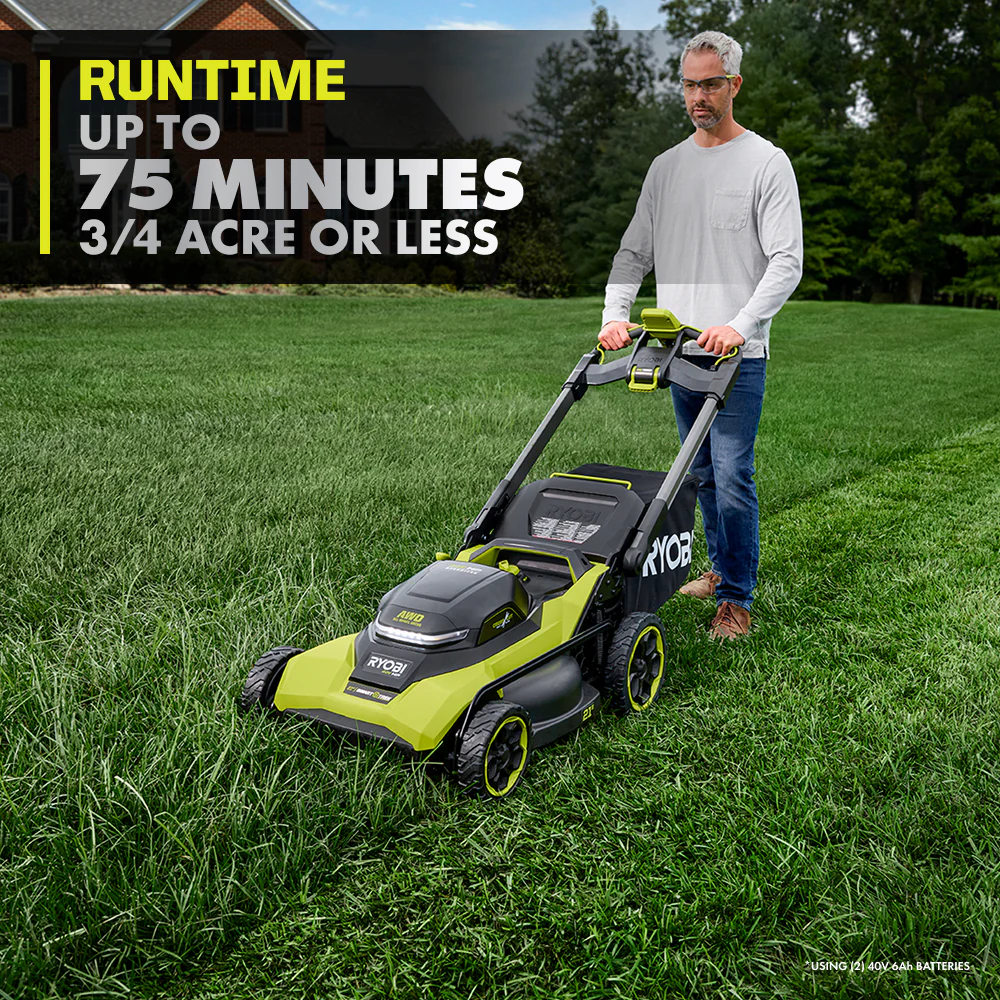 40V HP BRUSHLESS 21" SELF-PROPELLED ALL-WHEEL DRIVE MULTI-BLADE MOWER KIT - Image 5