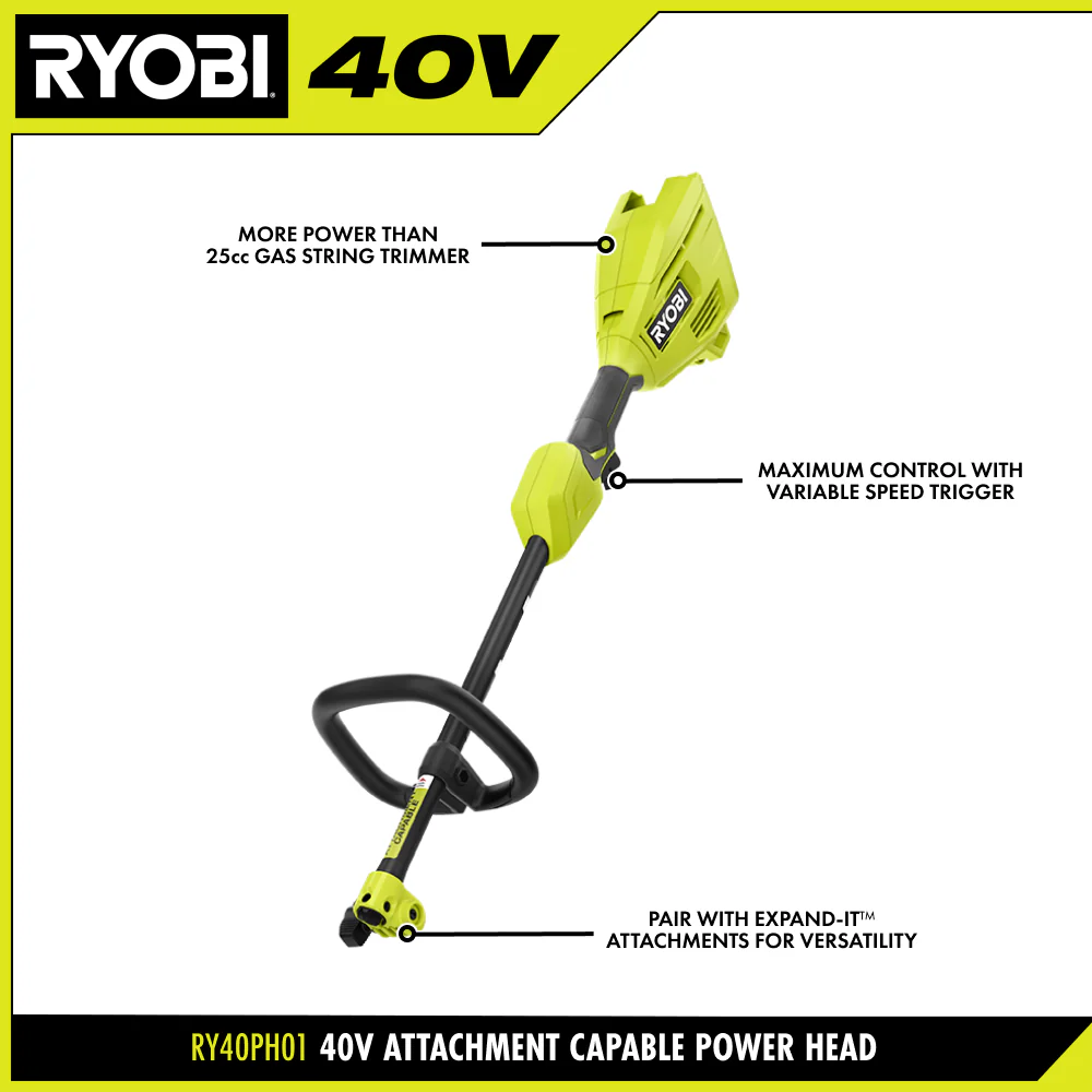 40V ATTACHMENT CAPABLE POWER HEAD KIT - Image 3