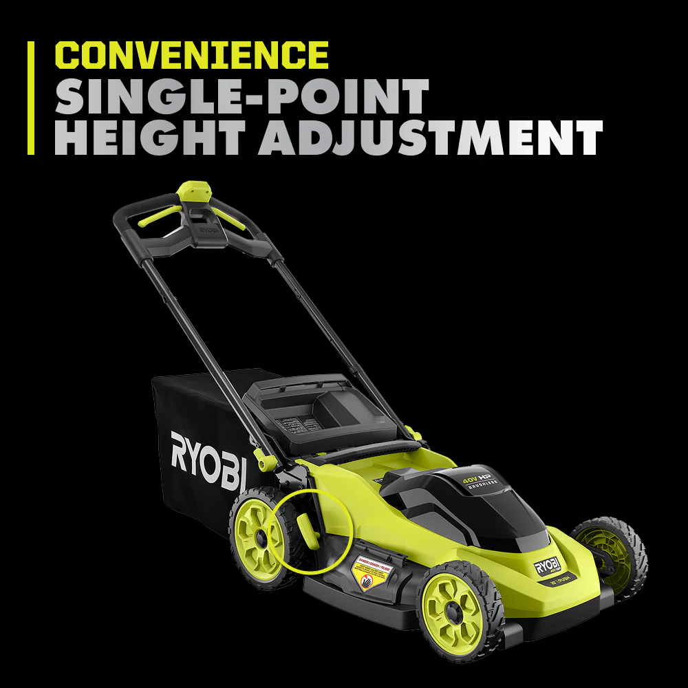 40V HP BRUSHLESS 20" PUSH MOWER KIT - Image 7