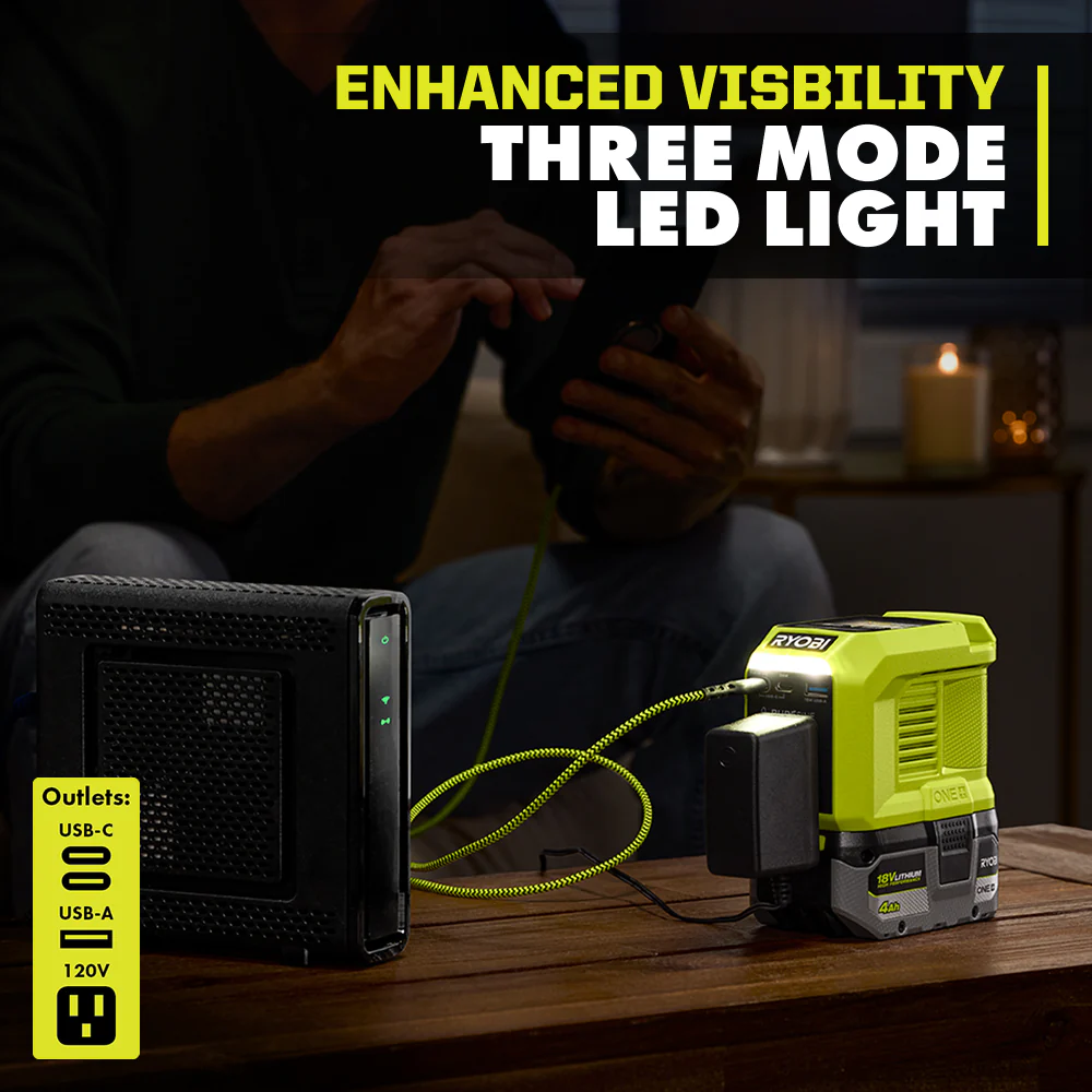 18V ONE+ 200W Power Source/Charger - Image 10