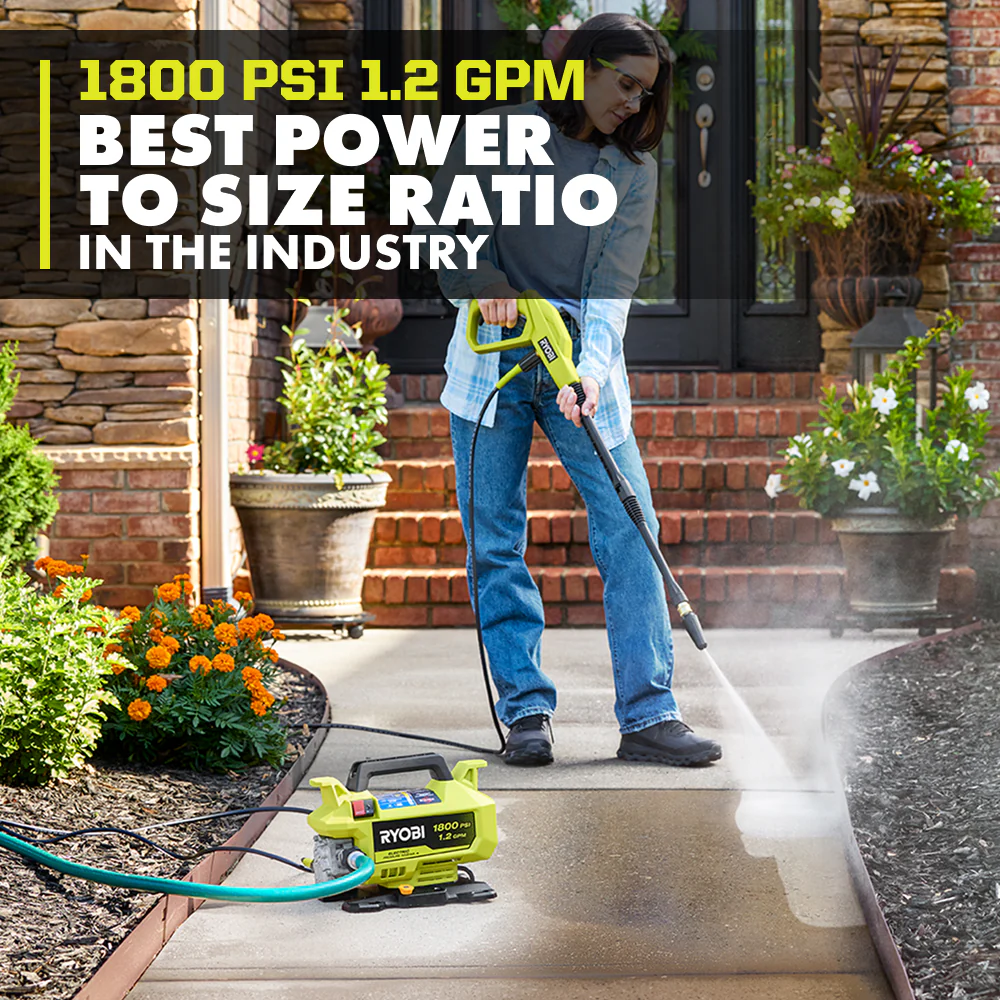 1800 PSI 1.2 GPM Electric Pressure Washer - Image 5